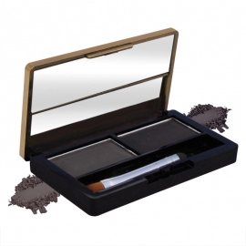 Dual Eyebrow Powder Cake Shade | Black