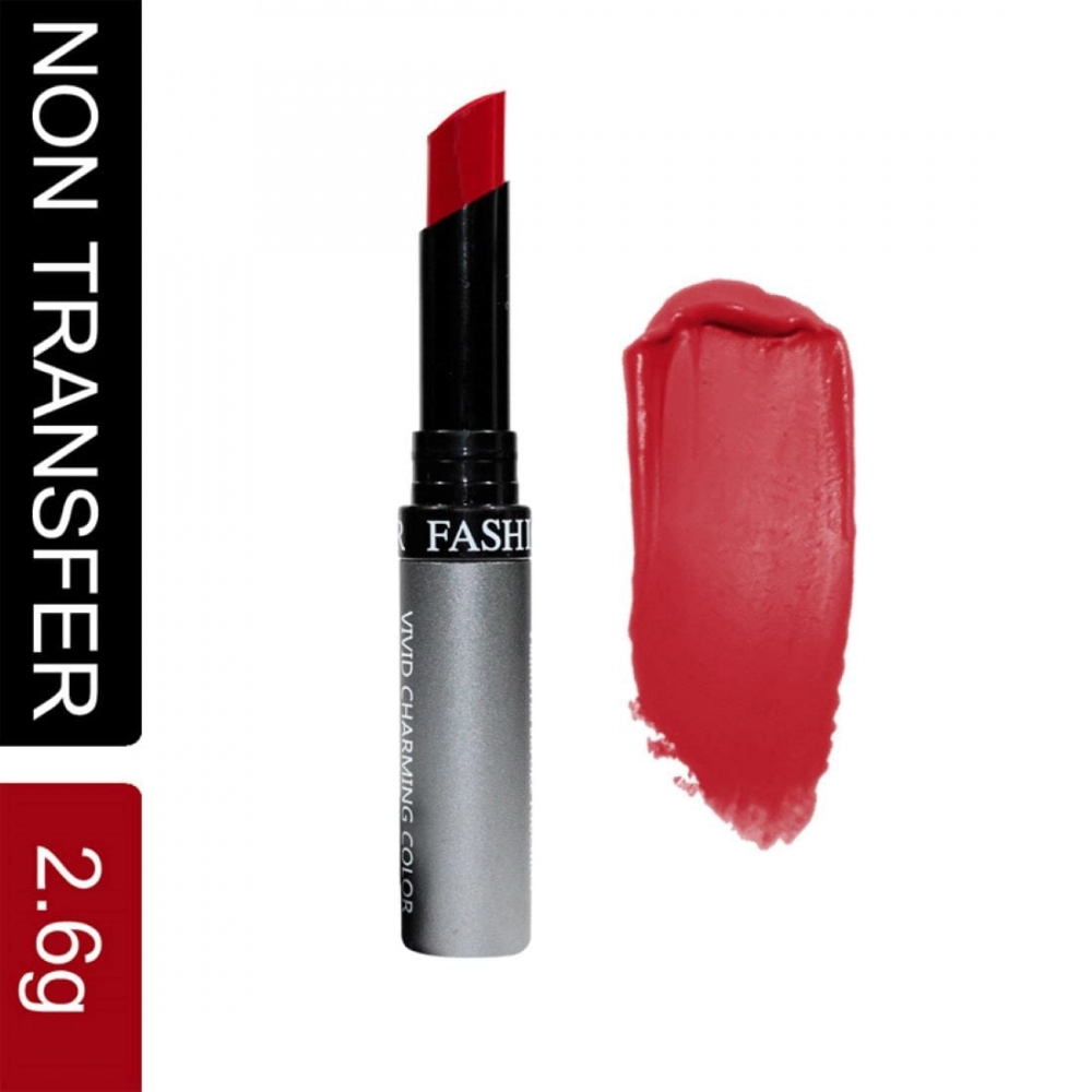 Kiss Lip No Transfer Lipstick | Shade 66 Date Red