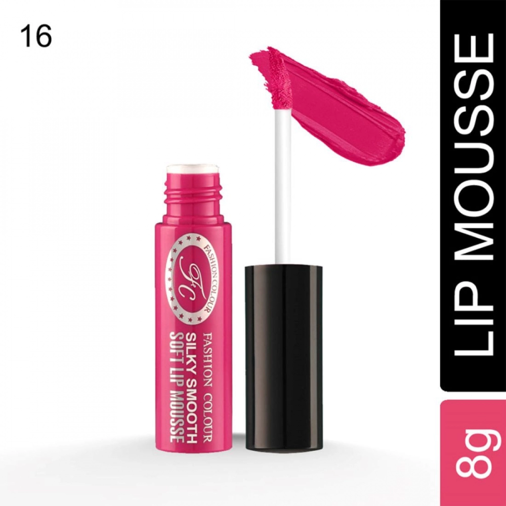 Silky Smooth Soft Lip Mousse | Duration 5-8hrs | 16 Pink Tango | 8g