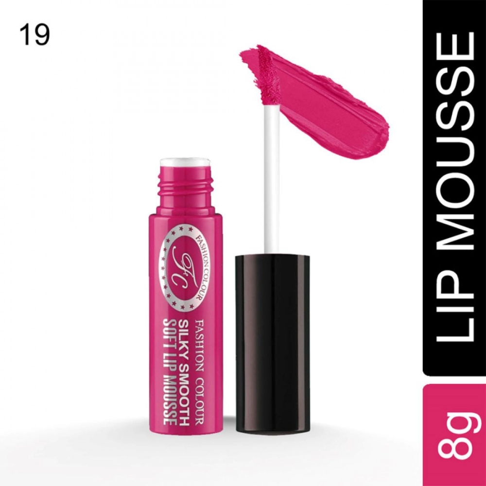 Silky Smooth Soft Lip Mousse | Duration 5-8hrs | 19 Vibrant Violet | 8g