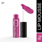 Silky Smooth Soft Lip Mousse | Duration 5-8hrs | 21 Ravishing Rose | 8g