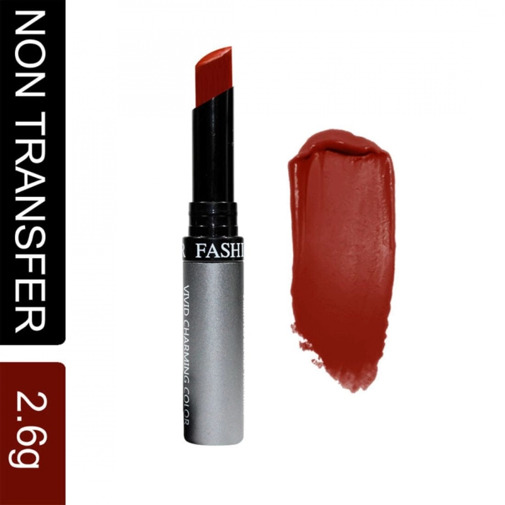 Kiss Lip No Transfer Lipstick | Shade 77 Terra Cotta