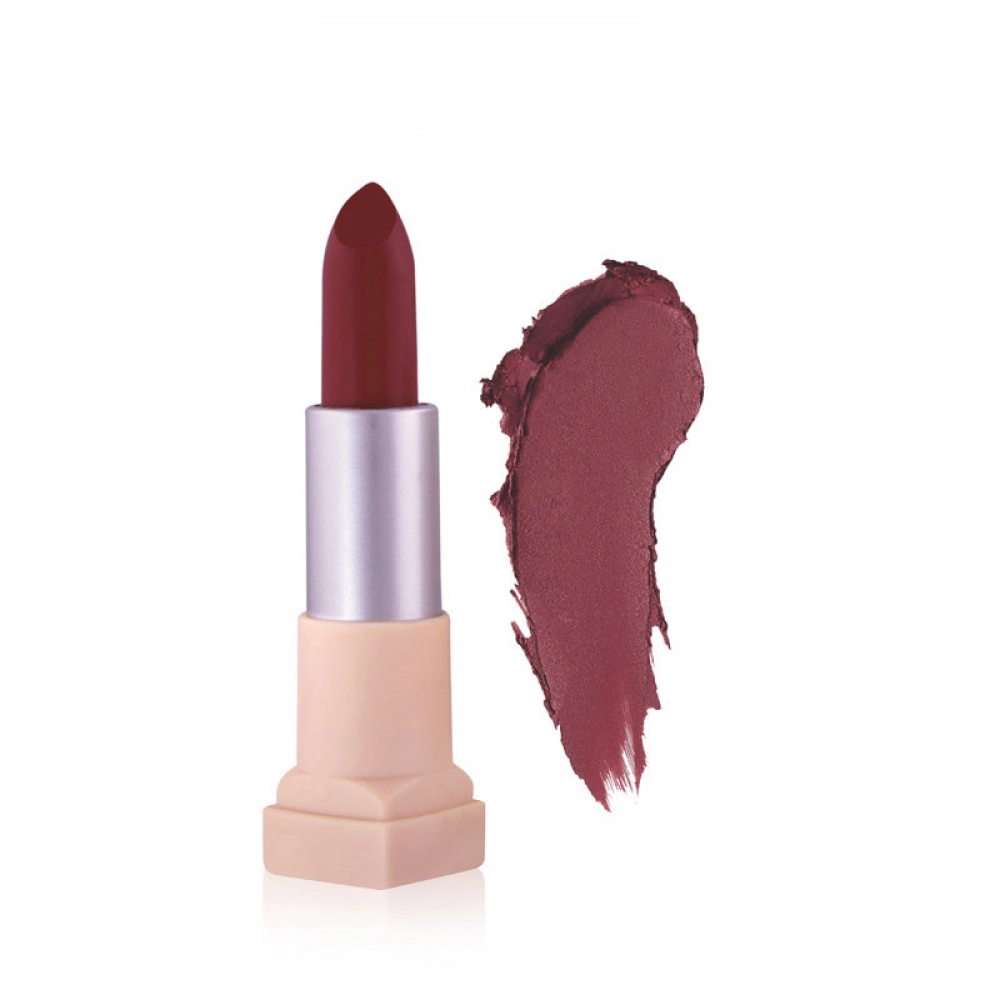 Velvet Texture Vivid Matte Lipstick | Long Lasting, Smooth and Highly Pigmented Finish | Shade 11 Red Brown