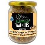 Honestly Organic Activated/Sprouted Walnuts | Mildly Salted, Long Soaked & Air Dried to Crunchy Perfection (100% Natural, No Pesticides, No Preservatives, Non-GMO, Gluten-free, Vegan) | 200g