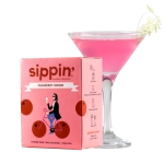 Sippin Cosmo Cranberry Cocktail/Mocktail Mix  | 8  Drink Pack