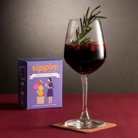 Sippin Mixed Fruit Sangria Cocktail/Mocktail Mix | 8 Drink Pack