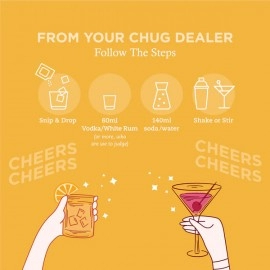 Sippin Pina Colada Cocktail/Mocktail Mix  | 8 Drink Pack