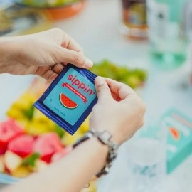 Sippin Watermelon Lemongrass Cocktail/Mocktail Mix | 8  Drink Pack