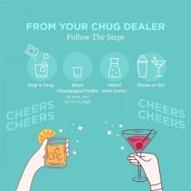 Sippin Watermelon Lemongrass Cocktail/Mocktail Mix | 8  Drink Pack