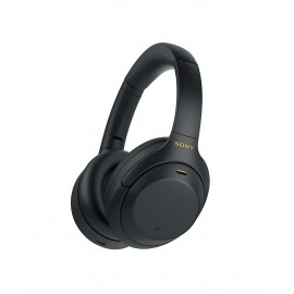 Sony WH-1000XM4 Industry Leading Noise Cancellation Bluetooth Wireless Over Ear Headphones with Mic, 30 Hrs Battery, Multi Point, Aux, App Support for Mobile Phone, Hi-Res Audio, Fast Pair (Black)