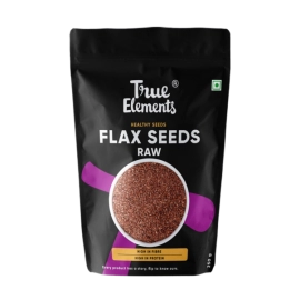 True Elements Raw Flax Seeds | Heart Healthy | 250 gm