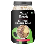 True Elements No Added Sugar Muesli Jar | Diabetic Food | 1 kg