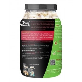 True Elements No Added Sugar Muesli Jar | Diabetic Food | 1 kg