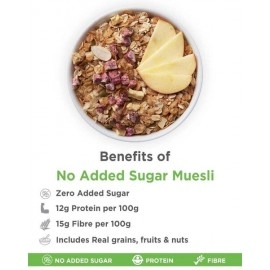 True Elements No Added Sugar Muesli | Diabetic Food | 1.2kg