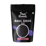 True Elements Raw Basil Seeds | Natural | 250gms