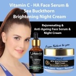 Urbaano Herbal Sea Buckthorn Night Cream & Vitamin C20 Retinol Face Serum