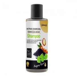 Urbaano Herbal Active Charcoal With Moroccan Argan Shampoo | 200ml 