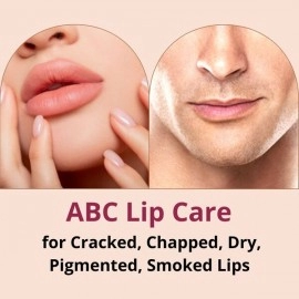 Urbaano Herbal Lip Scrub, Lip Balm & Lip Nourishing Oil 100% Vegan-Lip Care Kit- For Dry, Smoked, Chapped & Dark Lips