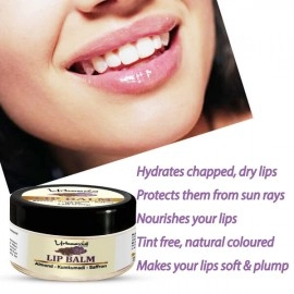 Urbaano Herbal Kumkumadi Lip Balm | for Women & Men Dark, Dry, Pigmented and Chapped Lips & Teenagers- Hydrates lip, restores Lip color Naturally | 15gm