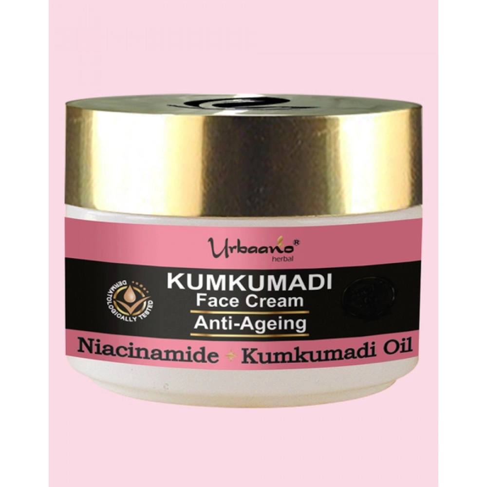 Urbaano Herbal Kumkumadi Anti Aging Face Cream Reduce Wrinkles & Dark Spots | 100gm 
