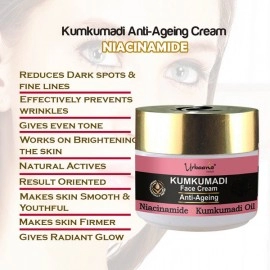 Urbaano Herbal Kumkumadi Anti Aging Face Cream Reduce Wrinkles & Dark Spots | 100gm 