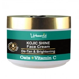 Urbaano Herbal Kojic Shine Face Cream for Pigmentation & Tan Removal with Kojic acid, Oats & Vitamin C