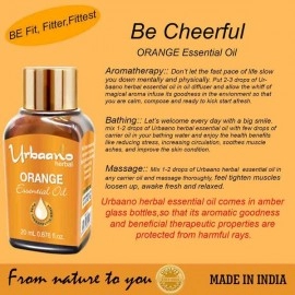 Urbaano Herbal Orange Essential Oil for Skin Care 20ml