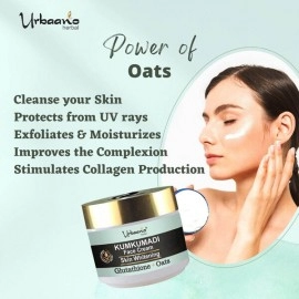 Skin Care Gift Kit | Kumkumadi Rejuvenating Face Pack | Kumkumadi Skin Whitening Cream & Purifying Anti- Acne Face Cleanser | 300ml