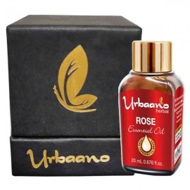 Urbaano Herbal Rose Essential Oil Natural & Pure for Aromatherapy, Skin, Hair Care-20ml