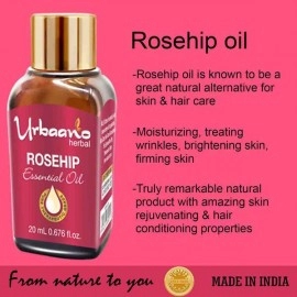 Urbaano Herbal Rosehip Essential Oil for Skin care Natural & Pure | 20ml