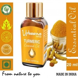 Urbaano Herbal Turmeric Essential Oil for Skin, Hare care & Aromatherapy | 20ml