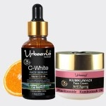 Urbaano Herbal Kumkumadi Anti Ageing Niacinamide Cream Vitamin C10 Hyaluronic Acid Face Serum