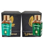 Urbaano Herbal Camphor & Tea Tree Essential Oil 20 ml | Each For Hair, Skin & Aromatherapy | 100% Undiluted | Therapeutic Grade