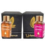 Urbaano Herbal Geranium & Cedarwood Essential Oil | 20ml Each for Hair, Skin & Aromatherapy |100% Undiluted Therapeutic Grade