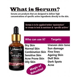 Urbaano Herbal Kumkumadi Tailam with Bakuchiol Face Serum | 30ml