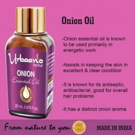 Urbaano Herbal Onion Essential Oil for Hair Care | 20ml