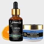 Urbaano Herbal Sea Buckthorn Night Cream & Vitamin C10, Hyaluronic Acid Face Serum