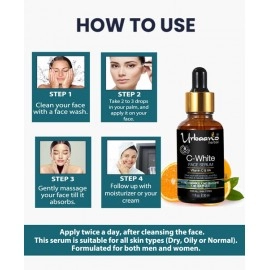 Urbaano Herbal Sea Buckthorn Night Cream & Vitamin C10, Hyaluronic Acid Face Serum