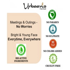 Urbaano Herbal Vitamin C Face Cream & Vitamin C10 Hyaluronic Acid Face Serum