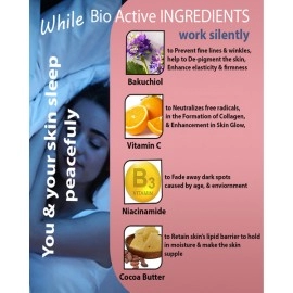 Urbaano Herbal Vitamin C Night Cream & Vitamin C10, Hyaluronic Acid Face Serum