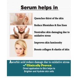 Urbaano Herbal Vitamin C Night Cream & Vitamin C10, Hyaluronic Acid Face Serum