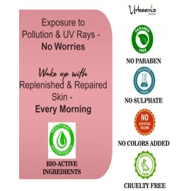 Urbaano Herbal Vitamin C Night Cream & Vitamin C20, Retinol Face Serum