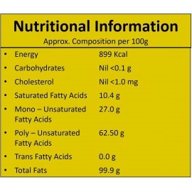 Zilli's Wood Pressed Groundnut Oil | 1000 ml