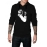 ZollarX | Godfather Printed Men’s Hoodie Sweatshirts | Black