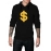 ZollarX | USD MetaVerse Printed Men’s Hoodie | Black