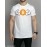 ZollarX | BTC Power MetaVerse Printed Cotton Men’s T-Shirt | White