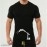 ZollarX | MetaVerse Crane Printed Cotton Men’s T-Shirt | Black
