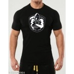 ZollarX | Devil MetaVerse Printed Cotton Men’s T-Shirt | Black