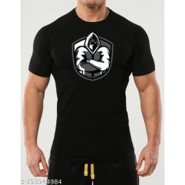 ZollarX | Devil MetaVerse Printed Cotton Men’s T-Shirt | Black