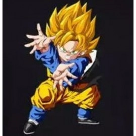 ZollarX | Dragon Ball Z Printed Cotton Men’s T-Shirt | Black